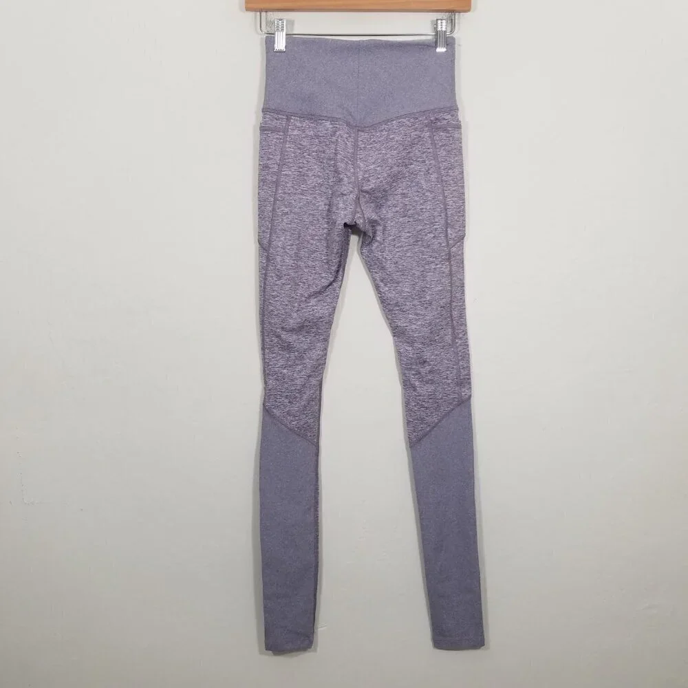 Athleta‎ High Rise Side Pockets Leggings Long Size XS